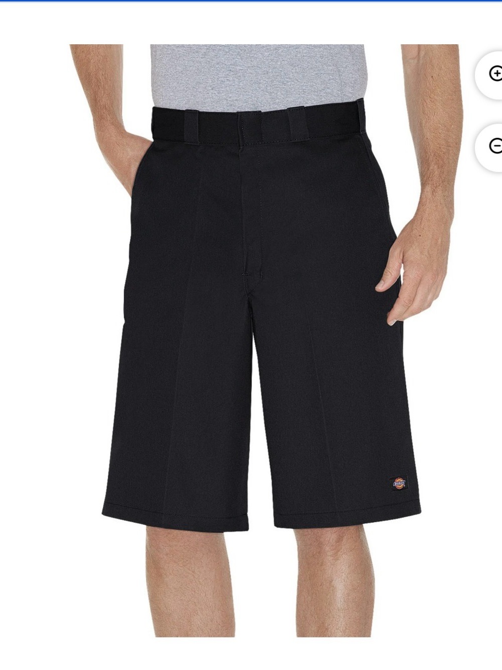 Dickies Black Men’s Flat Front Work Shorts